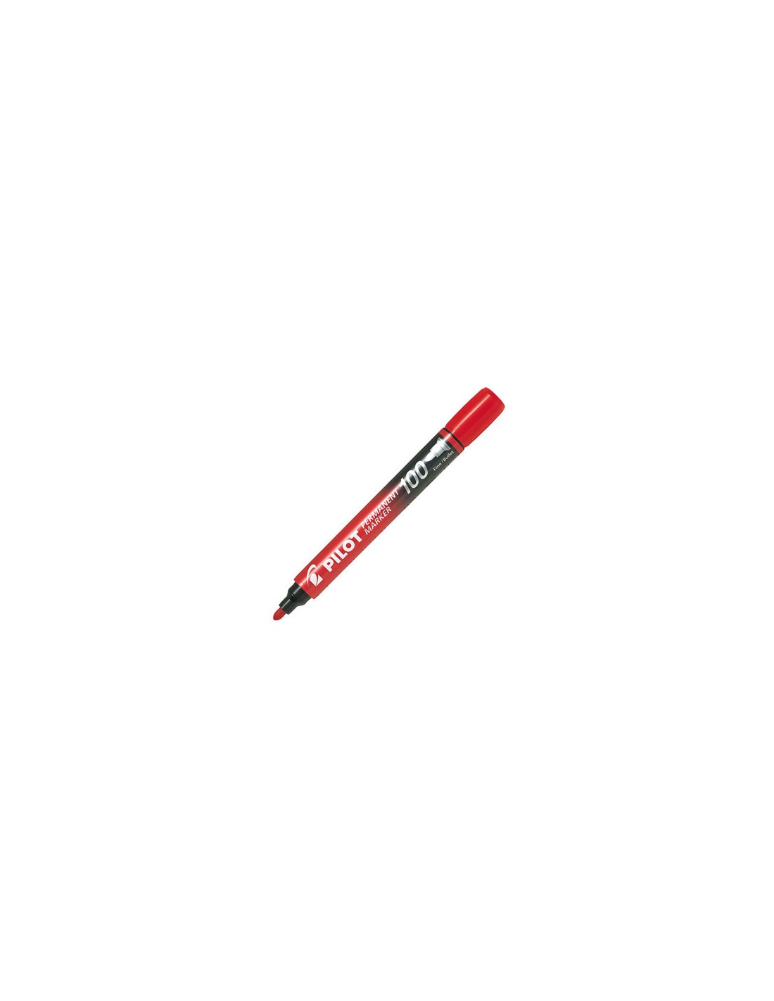 Pilot Rotulador Permanente Sca-100 Rojo -12u- con Ofertas en